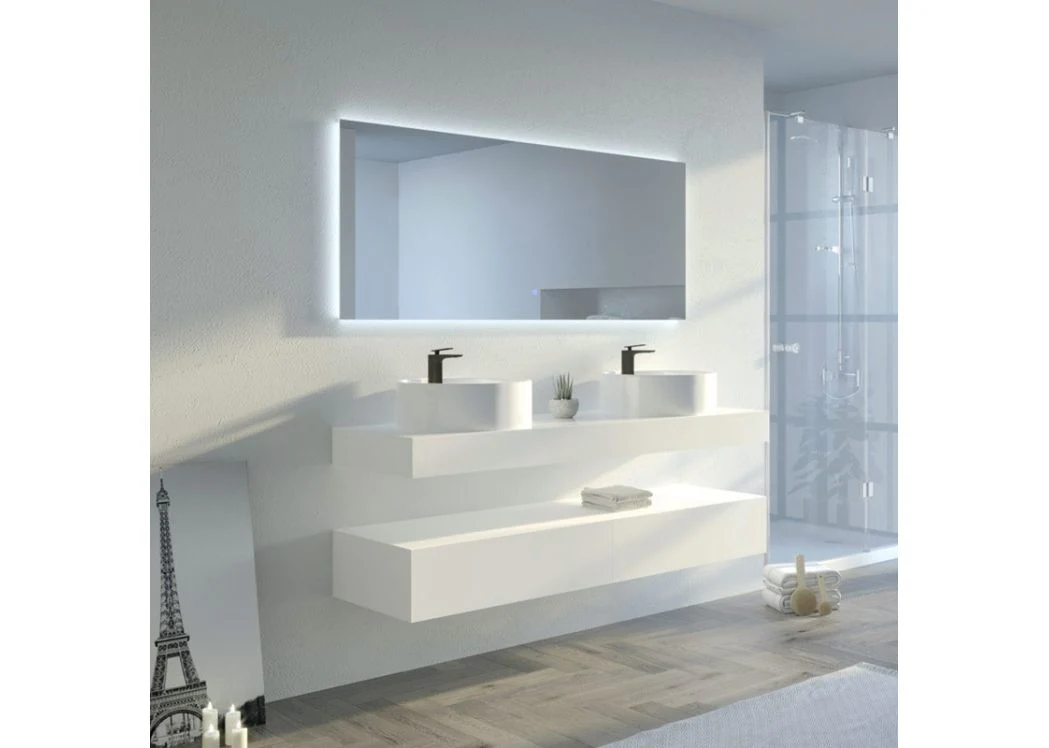 Wall Hung Bathroom Furniture 1600mm Bathroom Cabinet