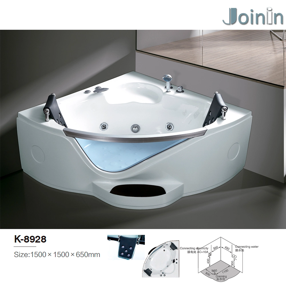 Joinin Modern Design Soft Freestanding Bathtub for Hotel Soaking