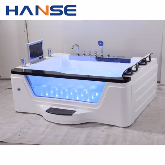 Indoor Two People Bathroom Jet Whirlpool Bathtub (KF-625)