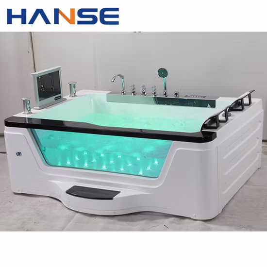 Indoor Two People Bathroom Jet Whirlpool Bathtub (KF-625)