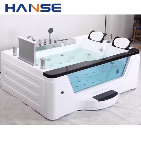 Indoor Two People Bathroom Jet Whirlpool Bathtub (KF-625)