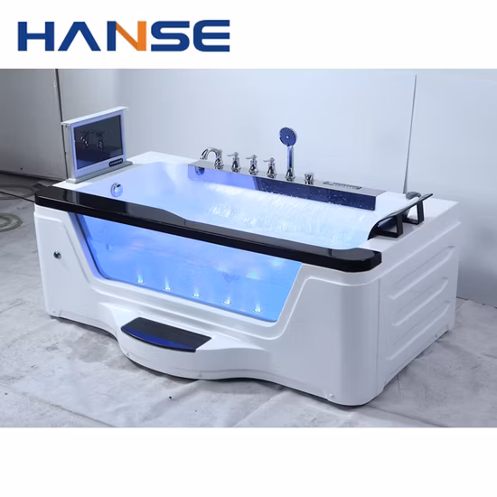 Indoor Two People Bathroom Jet Whirlpool Bathtub (KF-625)