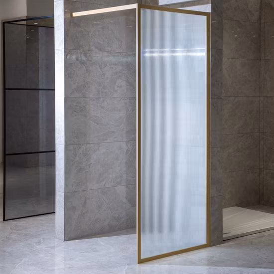 Qian Yan Big Luxury Showers China Luxury Glass Shower Enclosures Factory ODM Custom Oxygenation Luxury Black Color Shower Room
